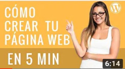 Como crear una Pagina web