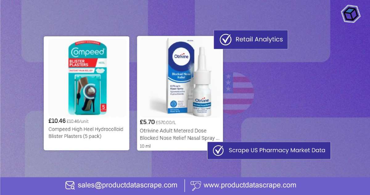 Scrape US Pharmacy Market Data - Better Analysis