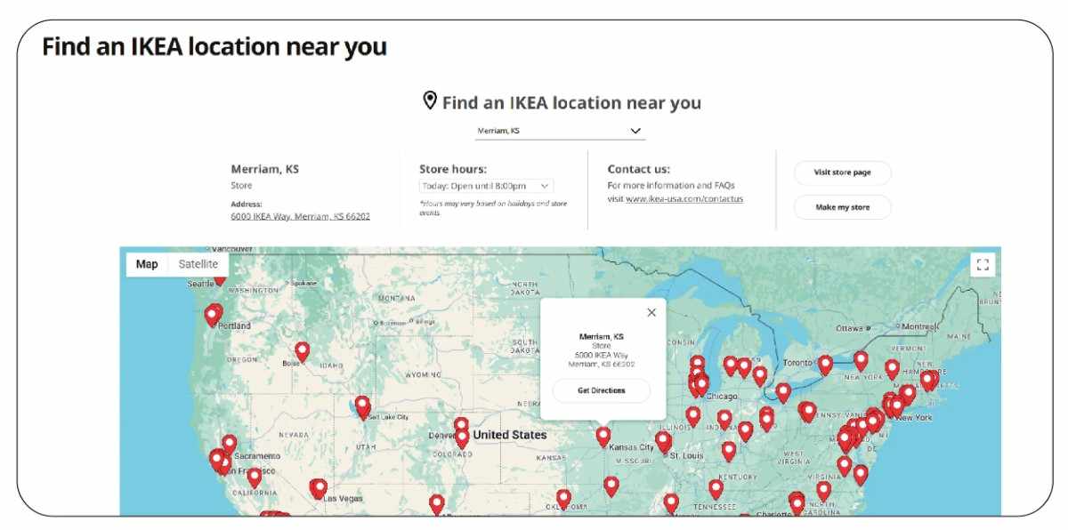Extract IKEA Location Data and Store Counts 2025 Insights
