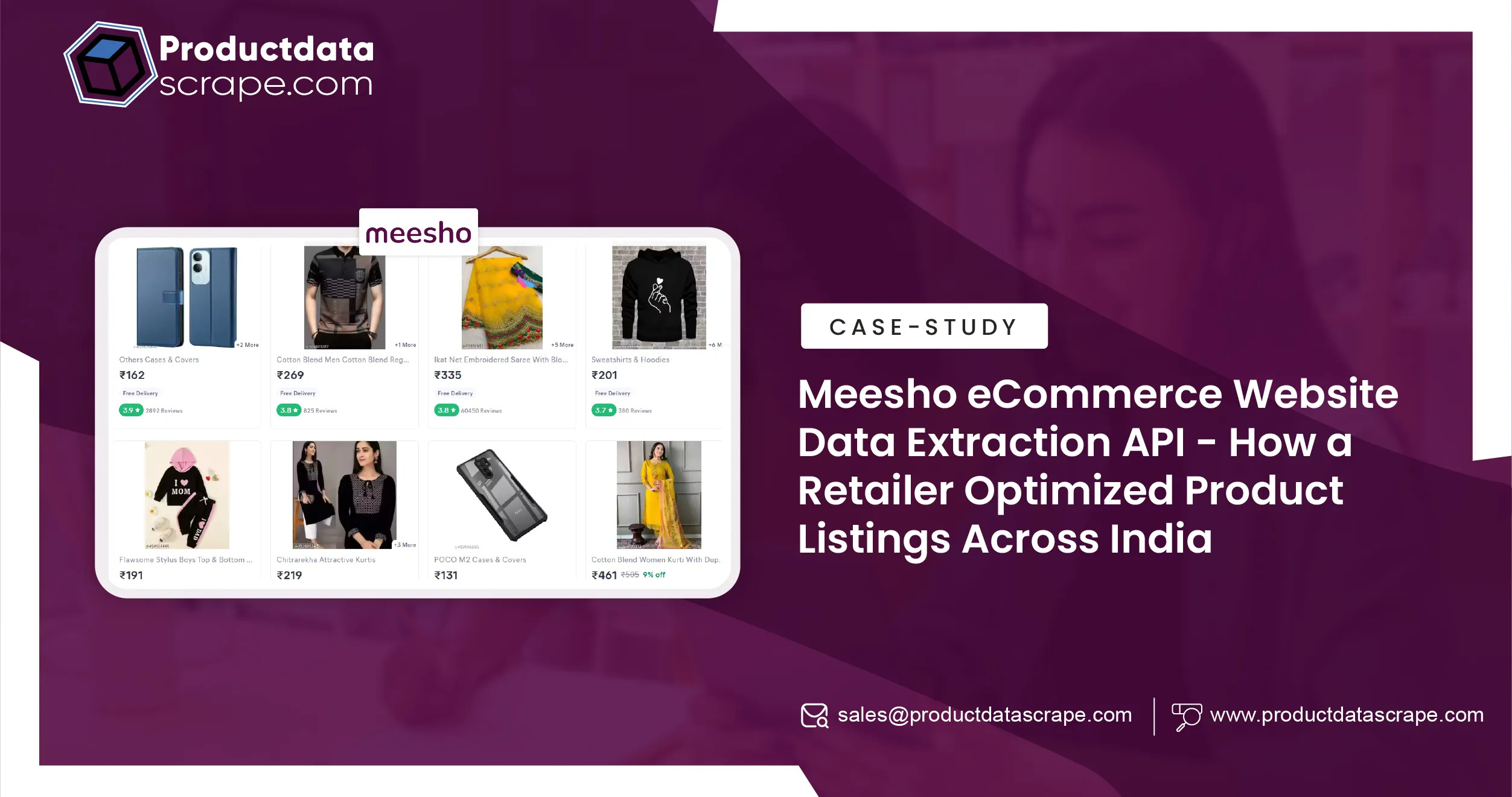 Meesho eCommerce Website Data Extraction API