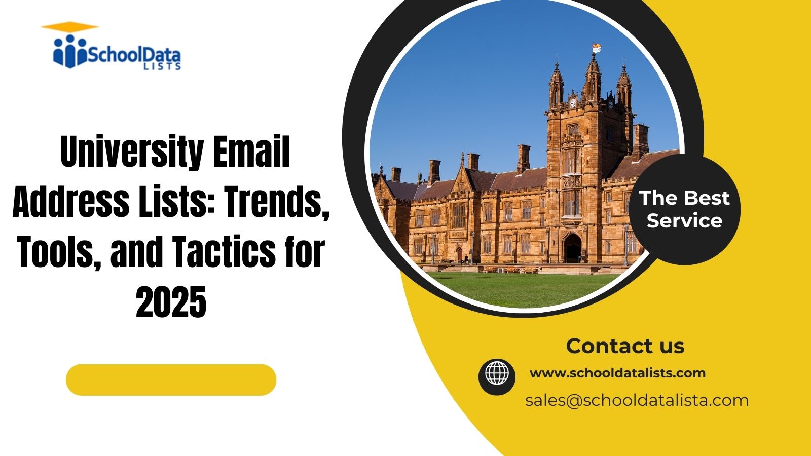  University Email Address Lists: Trends, Tools, and Tactics for 2025