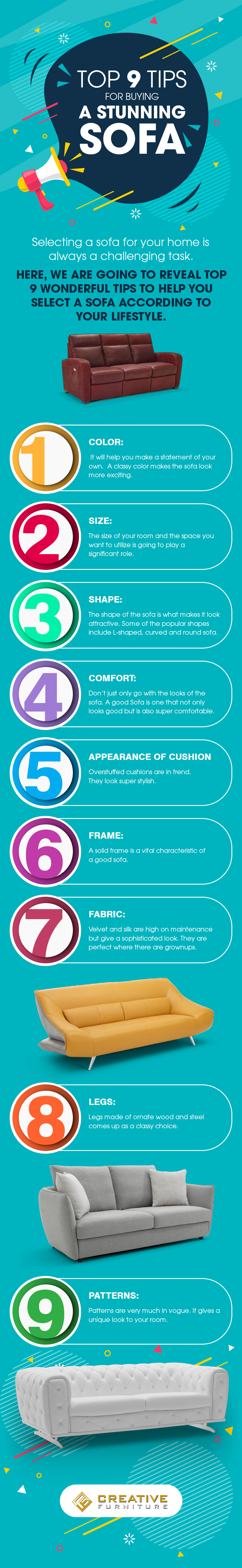 Top 9 Tips for Buying a Stunning Sofa