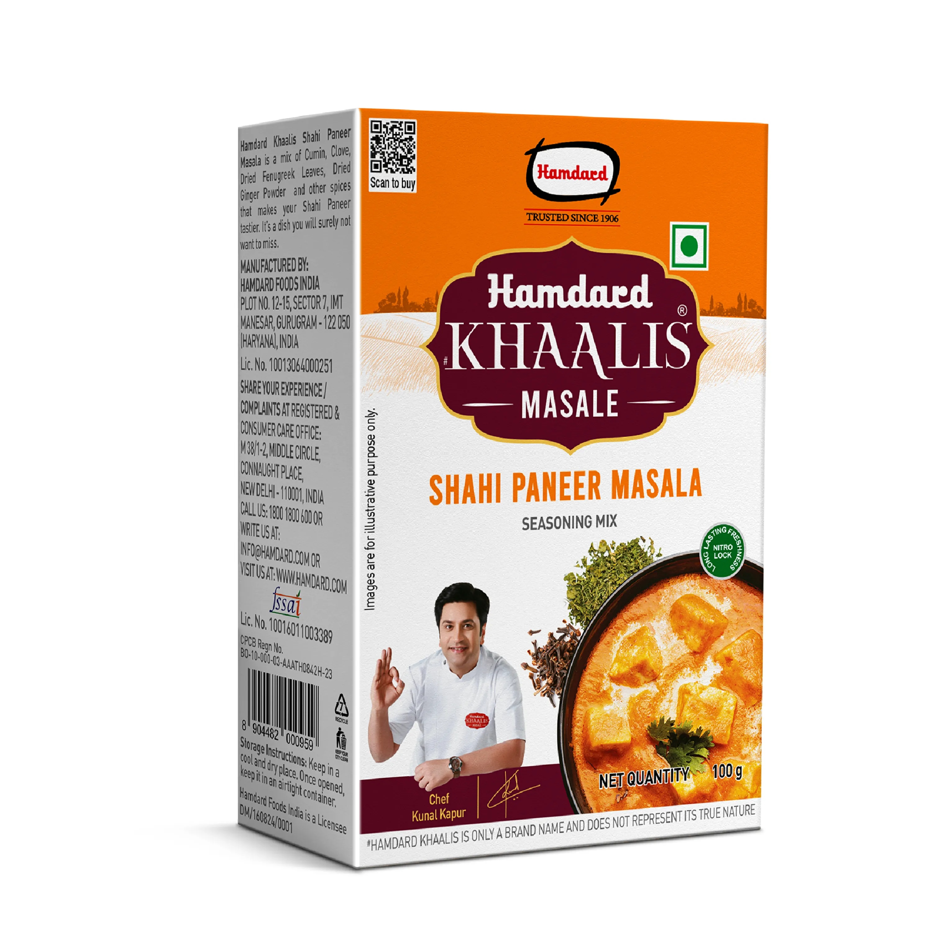 Taste the Royal Legacy: Hamdard Khaalis Shahi Paneer Masala