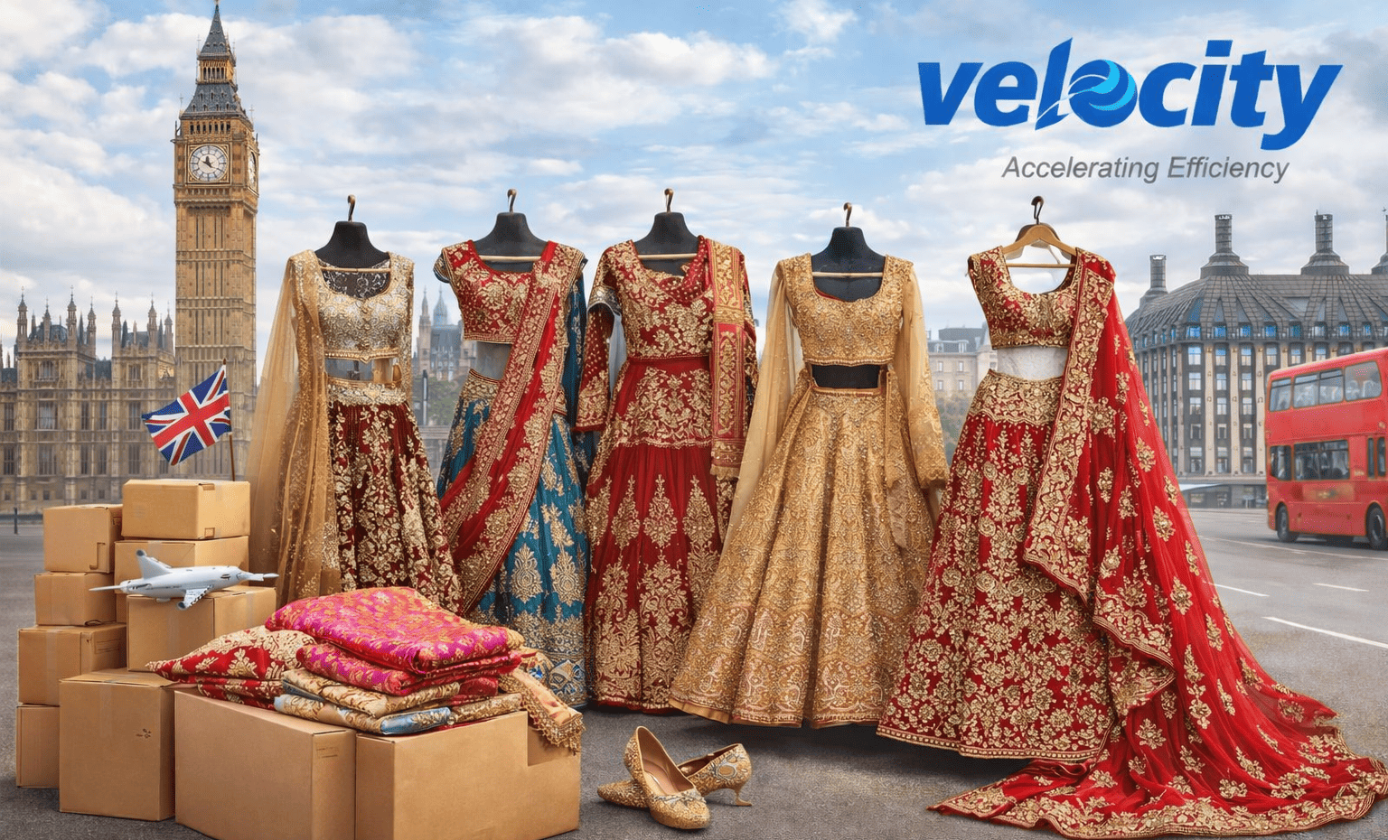 Bridal Wear That Travels: Laxmi Nagar to UK Shipping Story