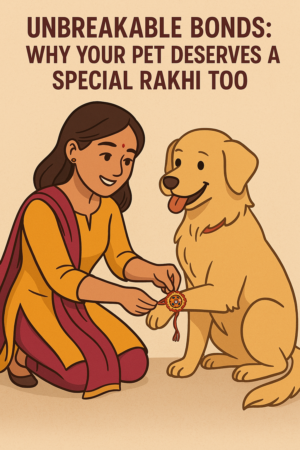 Unbreakable Bonds: Why Your Pet Deserves a Special Rakhi Too