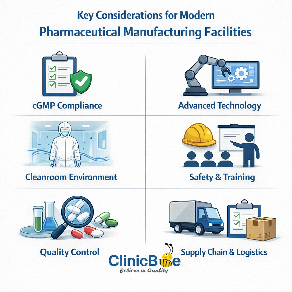 Important Aspects of Today’s Pharmaceutical Manufacturing Facilities