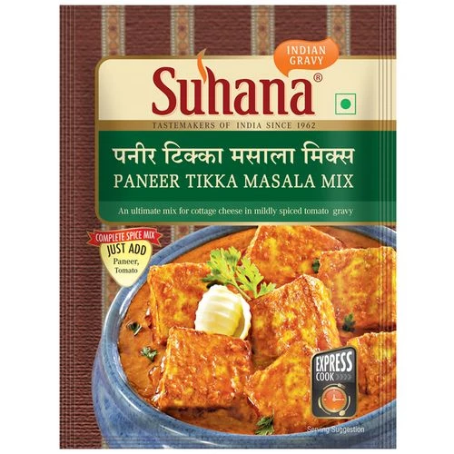 Bring Home the Taste of India with Suhana Paneer Tikka Masala Mix
