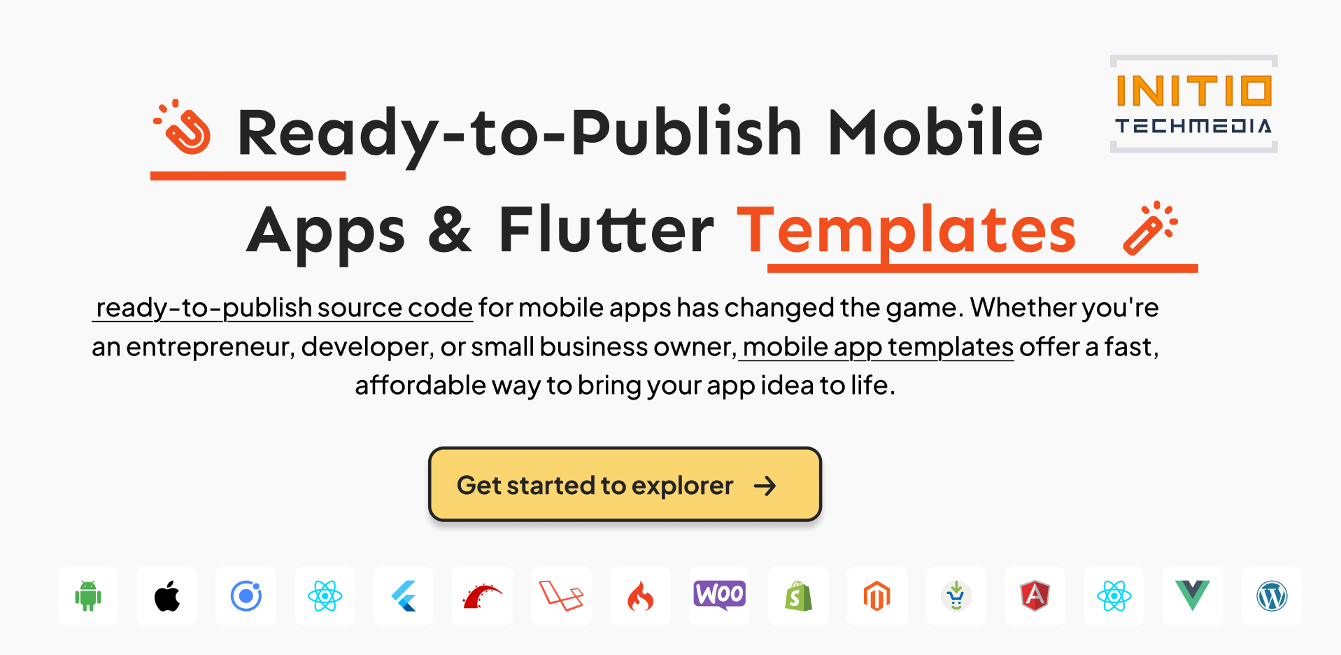 Ready-to-Publish Mobile Apps & Flutter Templates