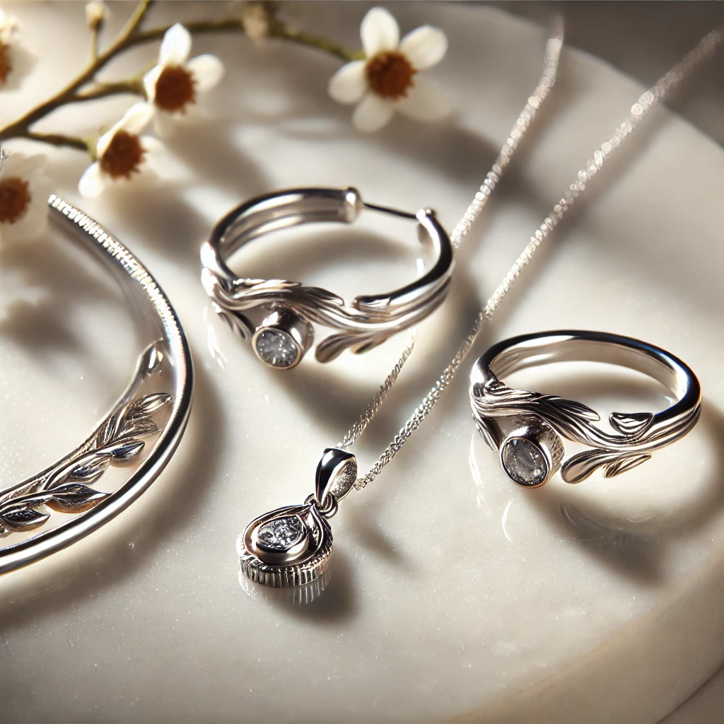 Sitabo silver jewellery, Rose Gold Plated Rings 