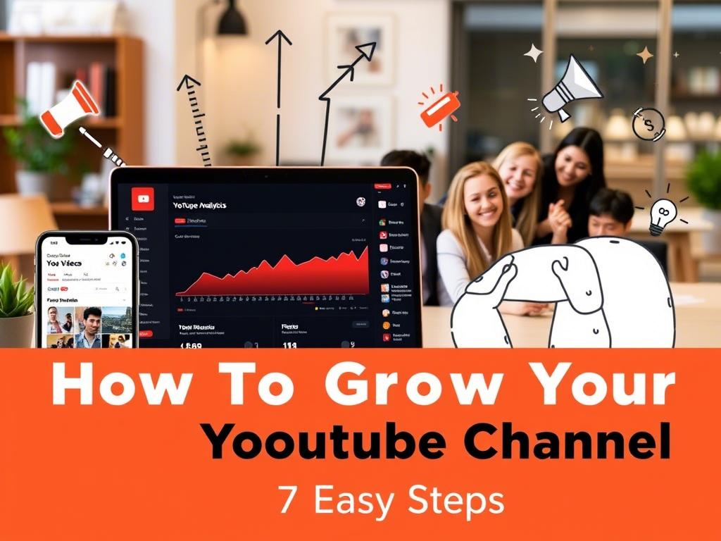 How To Grow Your YouTube Channel: 7 Easy Steps