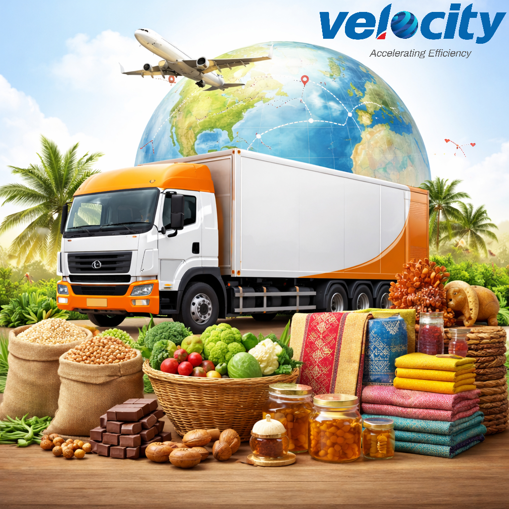 Velocity Express Ships Handmade Mats Worldwide from Thrissur