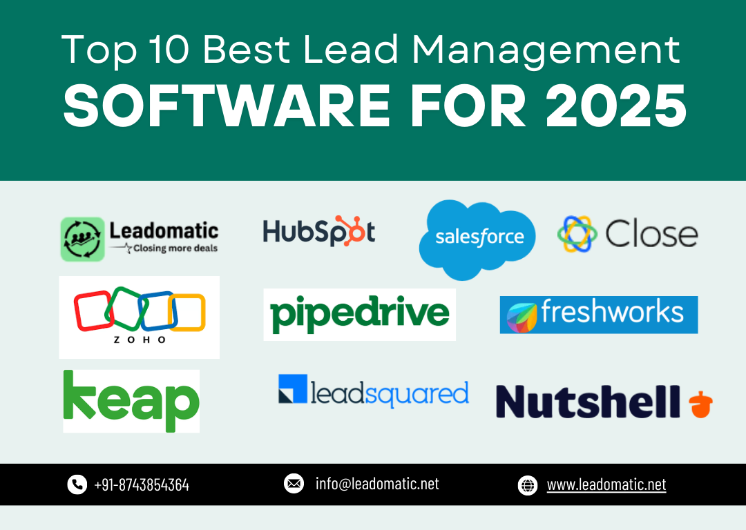 Top 10 Best Lead Management Software for 2025!