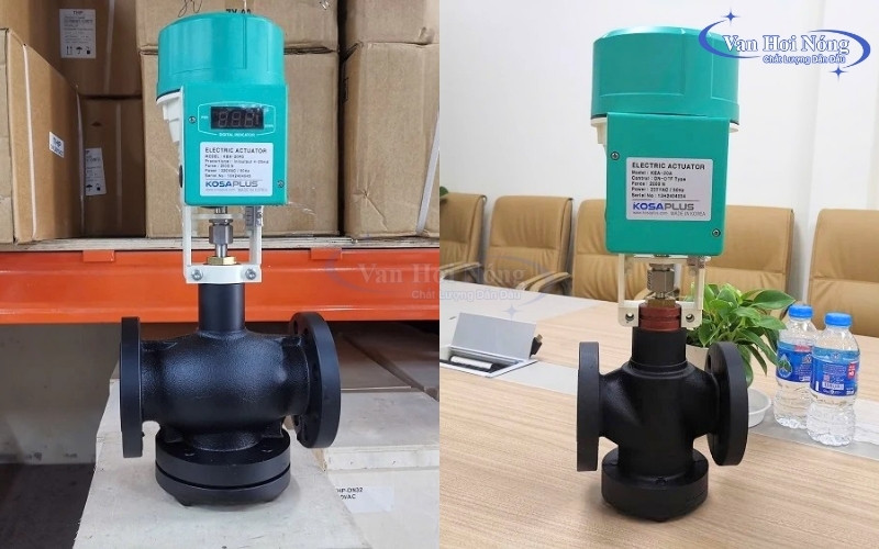 Hướng dẫn chọn van cầu điều khiển điện Kosaplus phù hợp với hệ thống