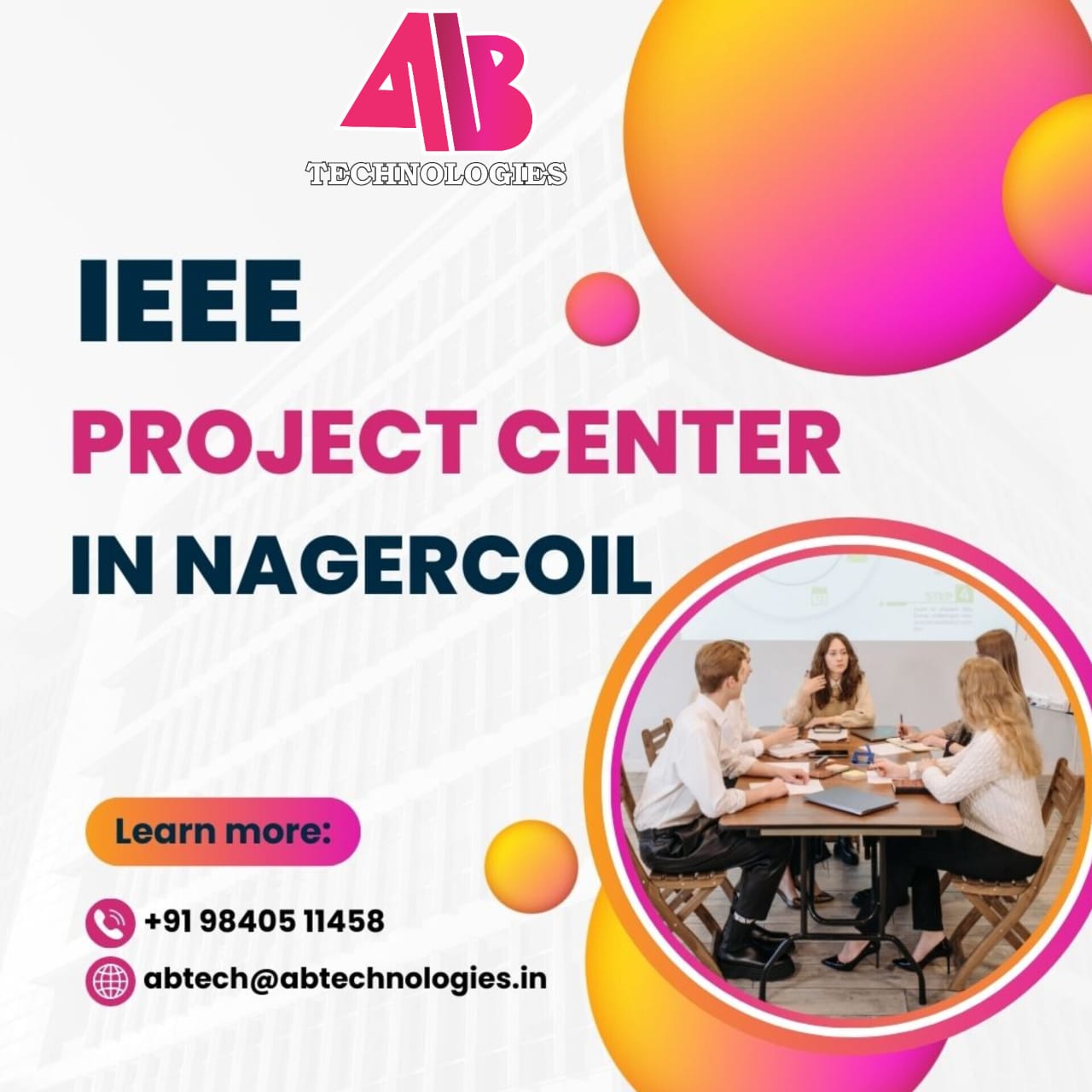 Best IEEE project center in nagercoil