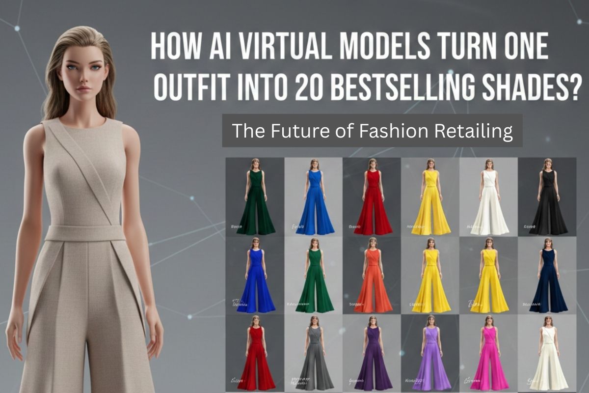 How AI Virtual Models Turn One Outfit Into 20 Bestselling Shades?