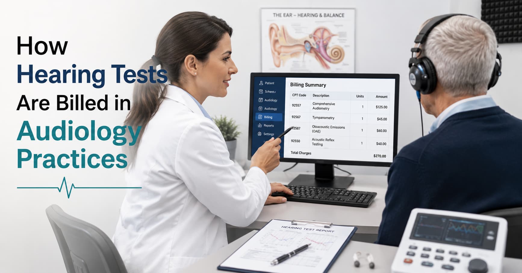 How Hearing Tests Are Billed in Audiology Practices