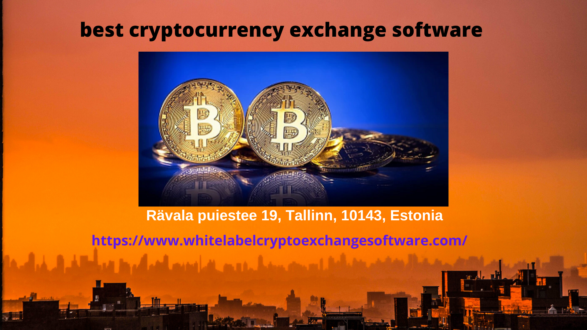 Cryptocurrency exchange software