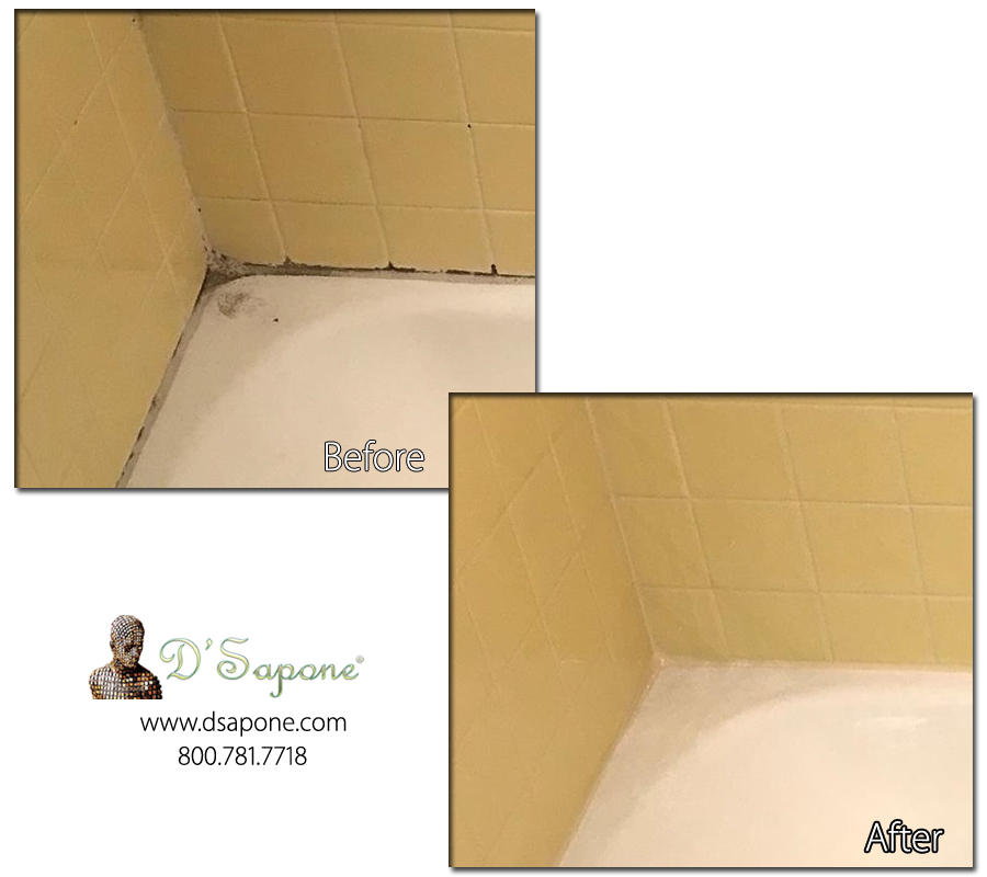 How do you remove old bathtub caulking?