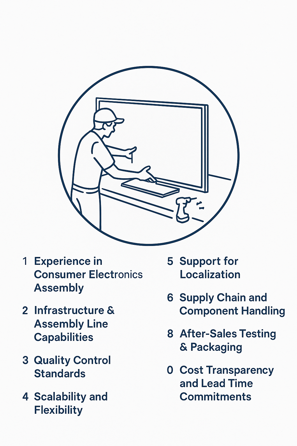 Key Considerations When Choosing a Partner for SKD TV Assembly Services