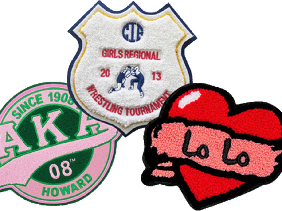 Custom Chenille Patches: 4in Custom Patch