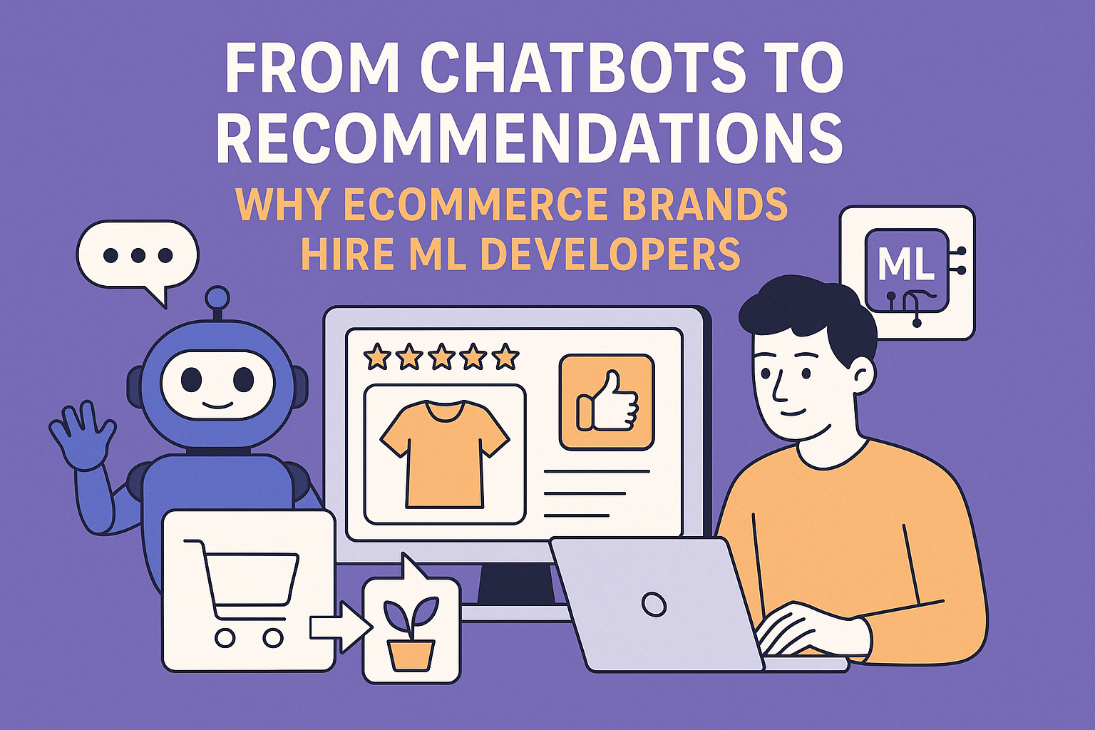 From Chatbots to Recommendations: Why eCommerce Brands Hire ML Developers