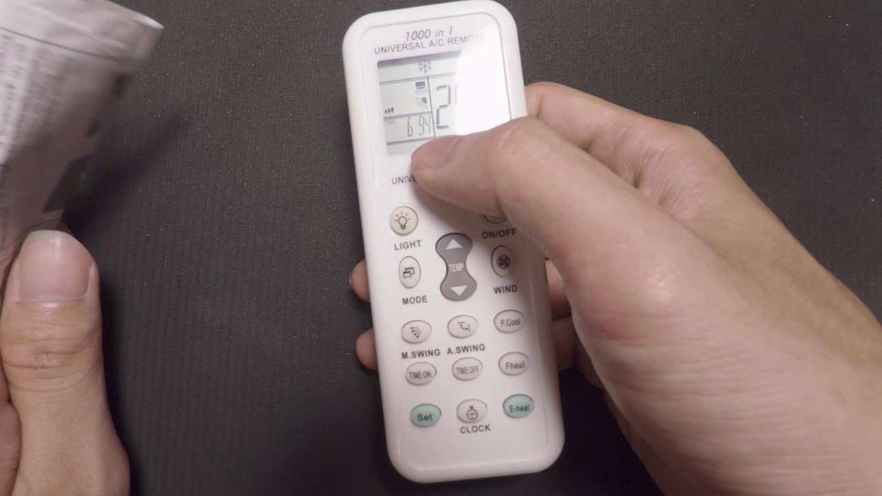 Cách sử dụng remote máy lạnh K 1028e để điều chỉnh chế độ hoạt động