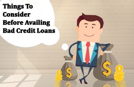 Things To Consider Before Taking Bad Credit Loans
