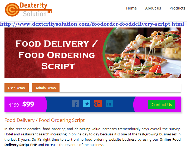 Open Source Food Delivery Script