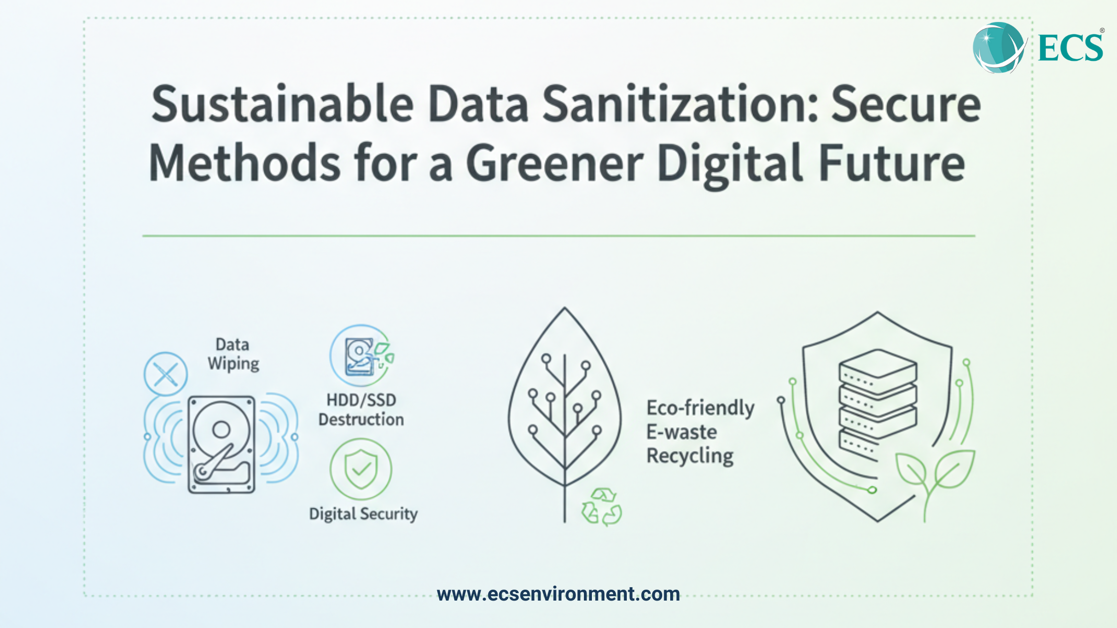 Sustainable Data Sanitization: Secure Methods for a Greener Digital Future
