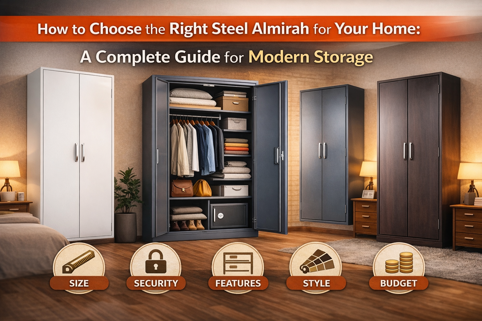 How to Choose the Right Steel Almirah for Your Home: A Complete Guide for Modern Storage