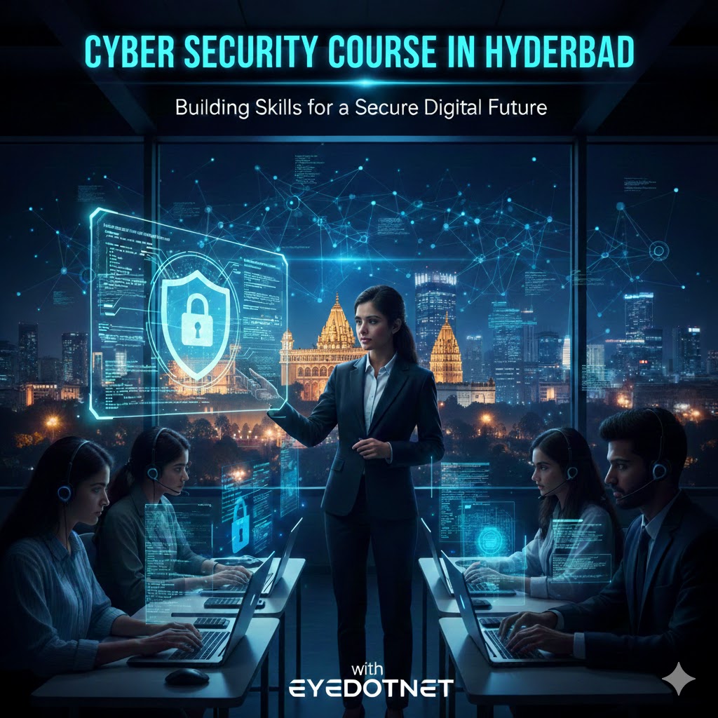 Build a Future in Digital Defense with Cyber Security Course in Hyderabad at EYEQDOTNET