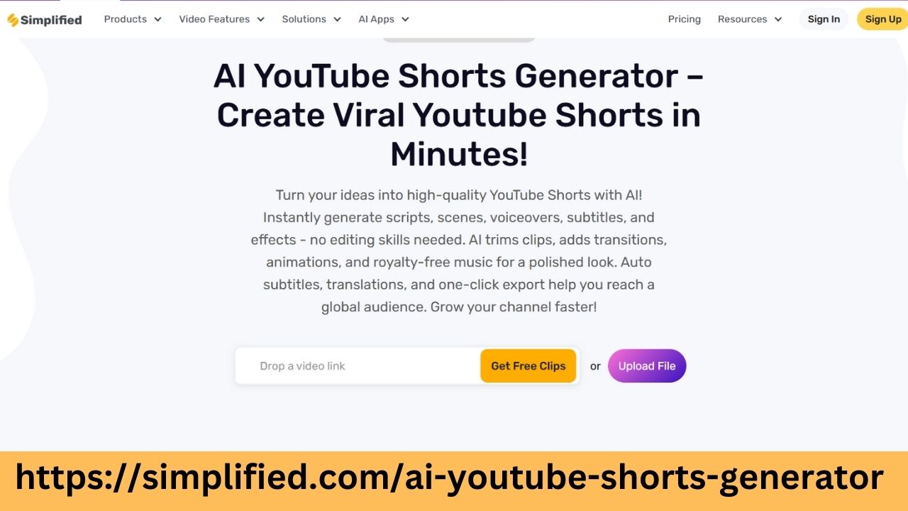 AI YouTube Shorts Generator – Convert Long Videos to Shorts