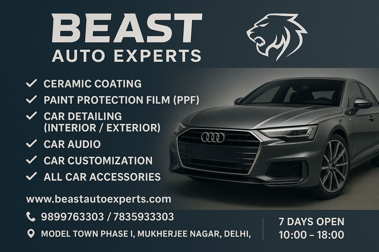 Car Customization in Model Town, Delhi | Beast Auto Experts