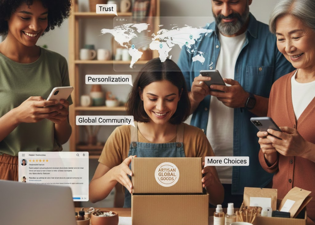 Why Global Customers Prefer Online Small Businesses Today