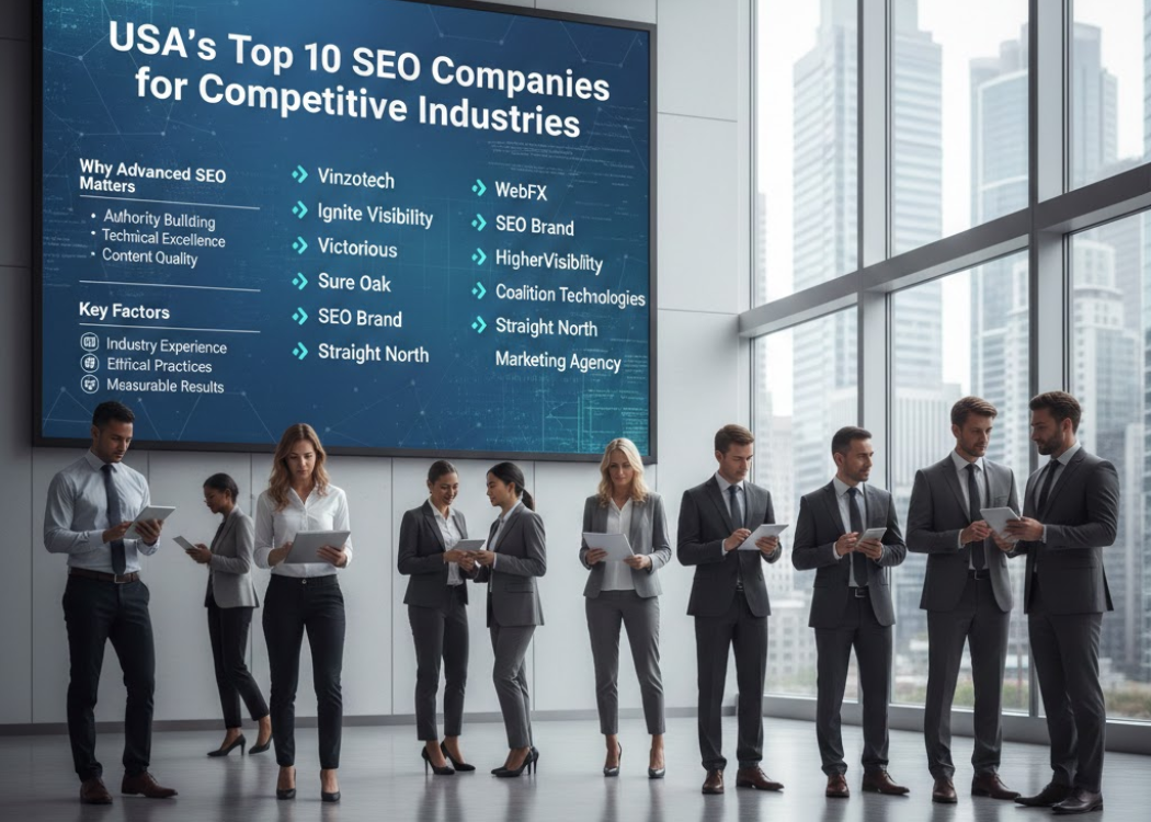 USA’s Top 10 SEO Companies for Competitive Industries