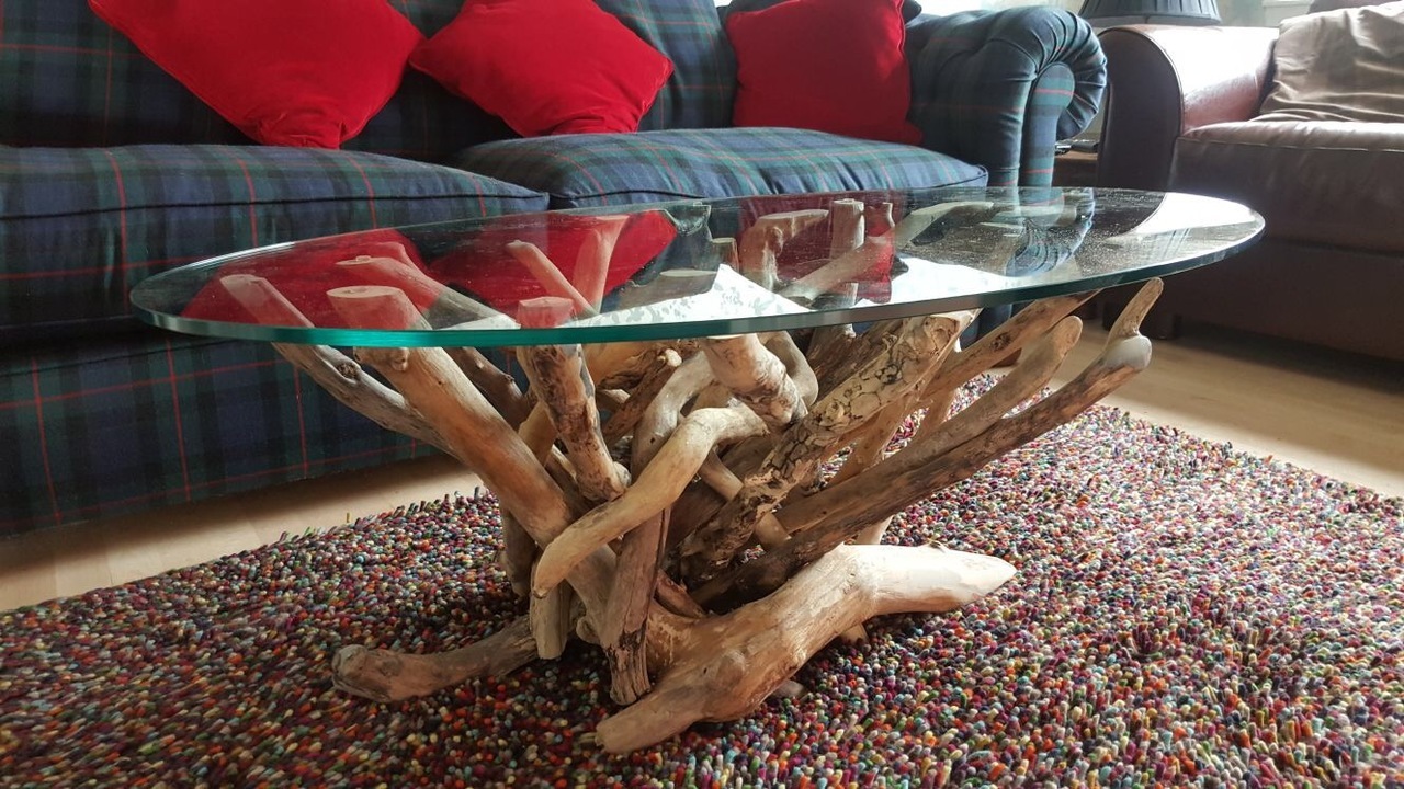 Driftwood coffee table