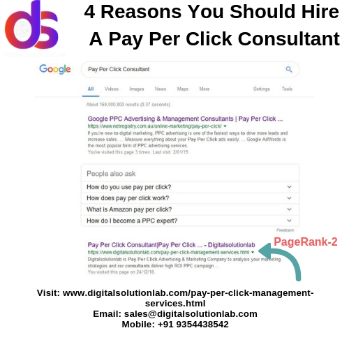Learn more basic thing about Pay Per click campaign with pay per click consultant at Digitalsolutionlab
