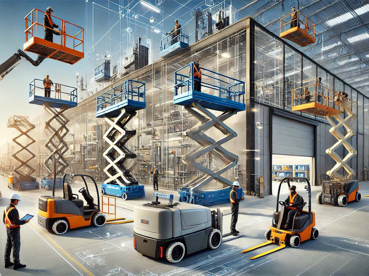 Как правильно использовать подъемники на строительной площадке