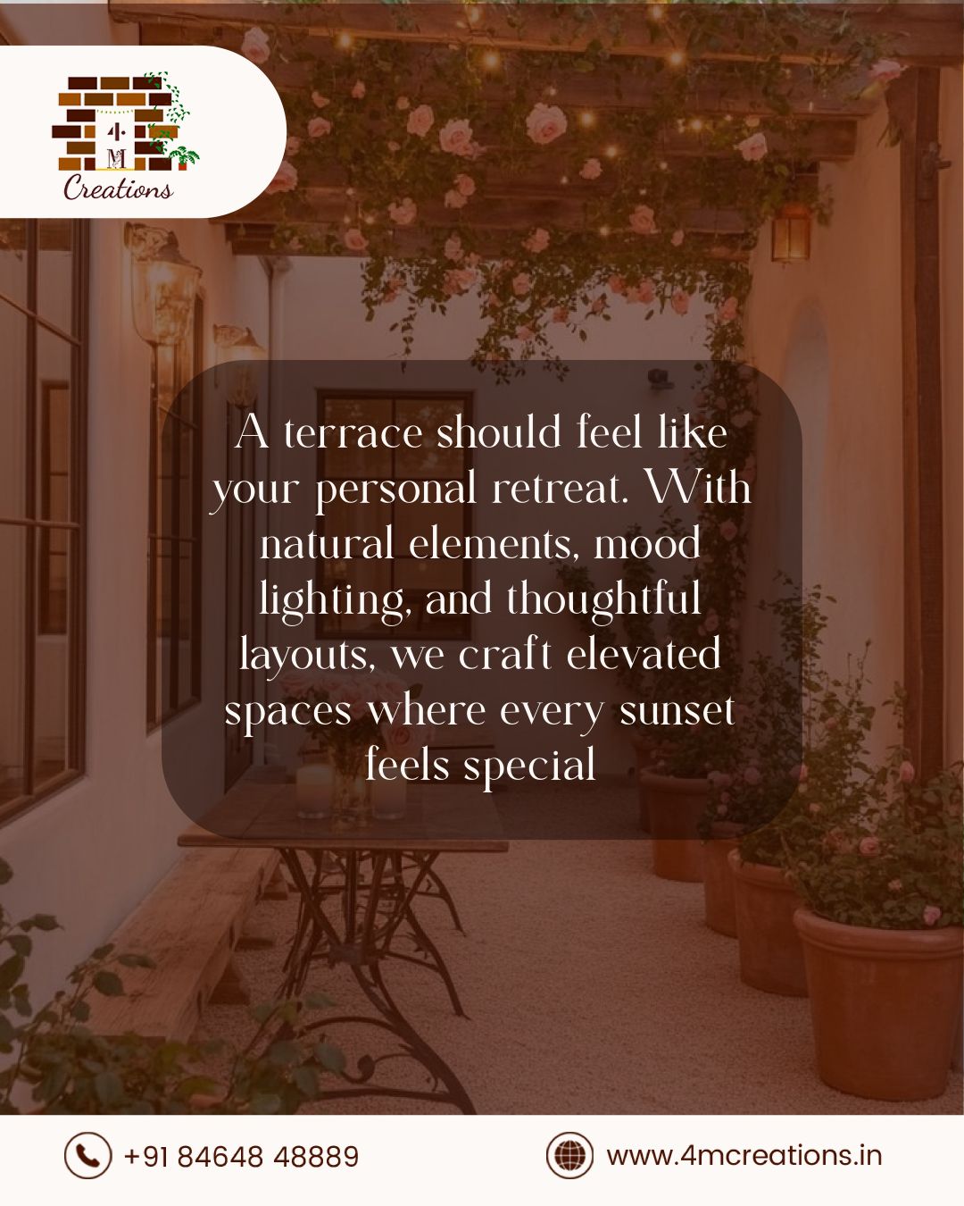 Transform Your Terrace into a Personal Retreat