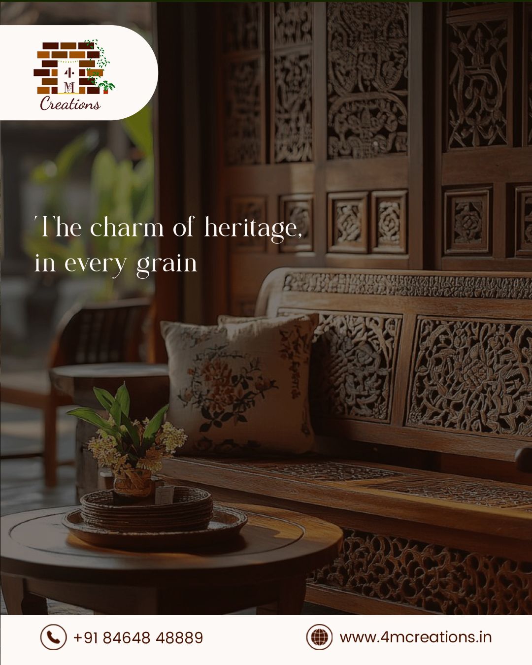  Timeless Wooden Furniture with Intricate Heritage Designs