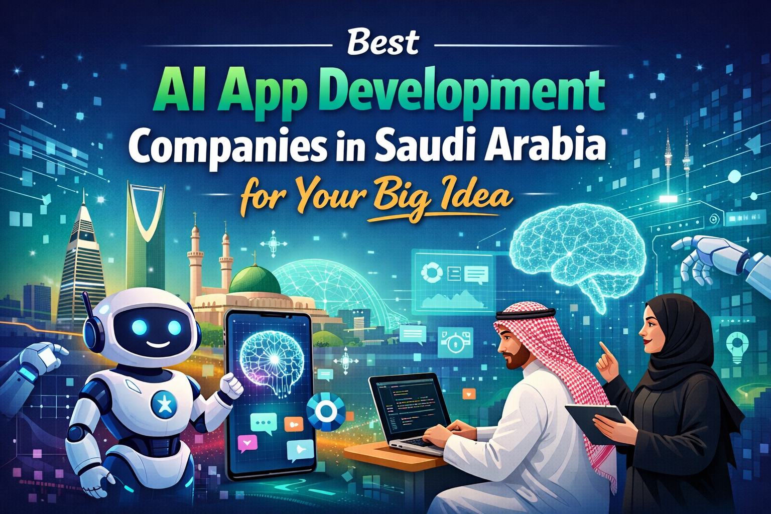 Best AI App Development Companies in Saudi Arabia for Your Big Idea