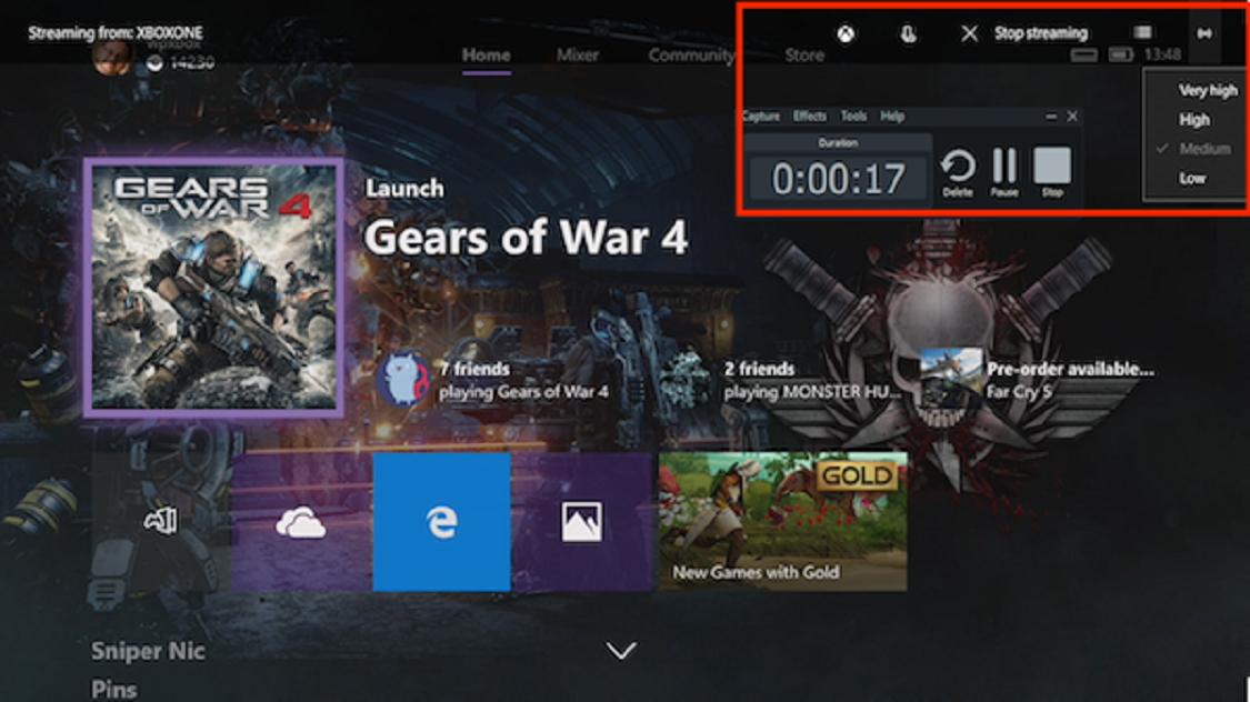 How to Record a Gameplay on Xbox One