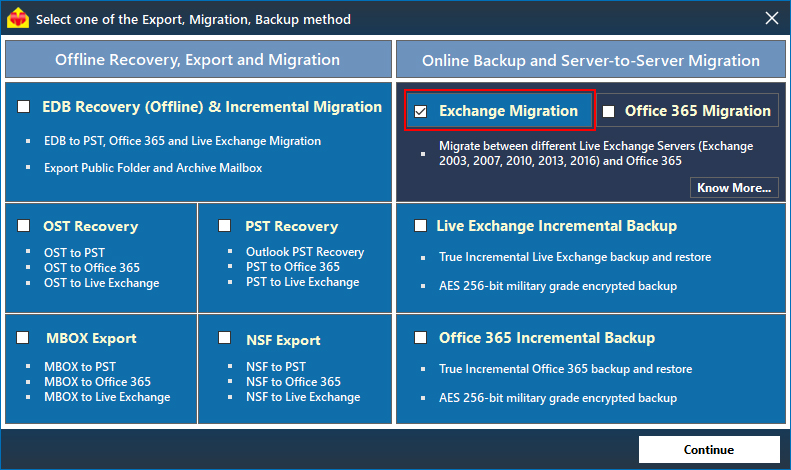 An easy solution for Exchange migration to Office 365