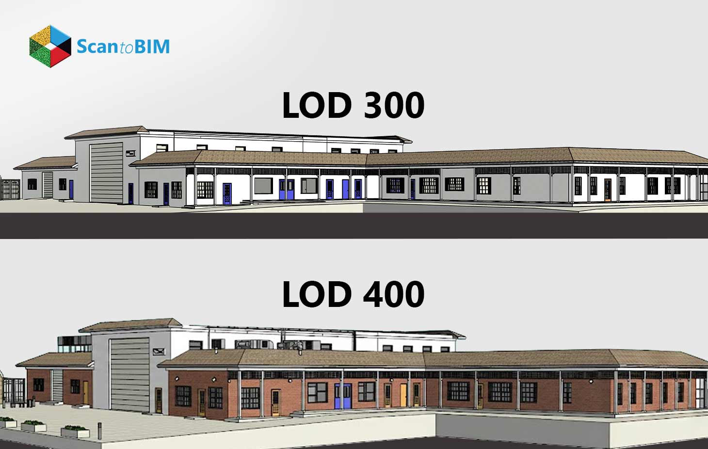 Point Cloud to BIM LOD 300 vs LOD 400 – What Owners Should Know