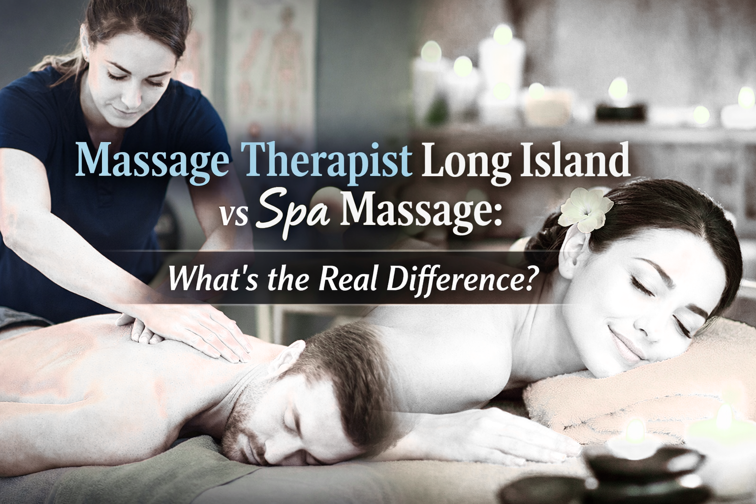 Massage Therapist Long Island vs Spa Massage: What’s the Real Difference?