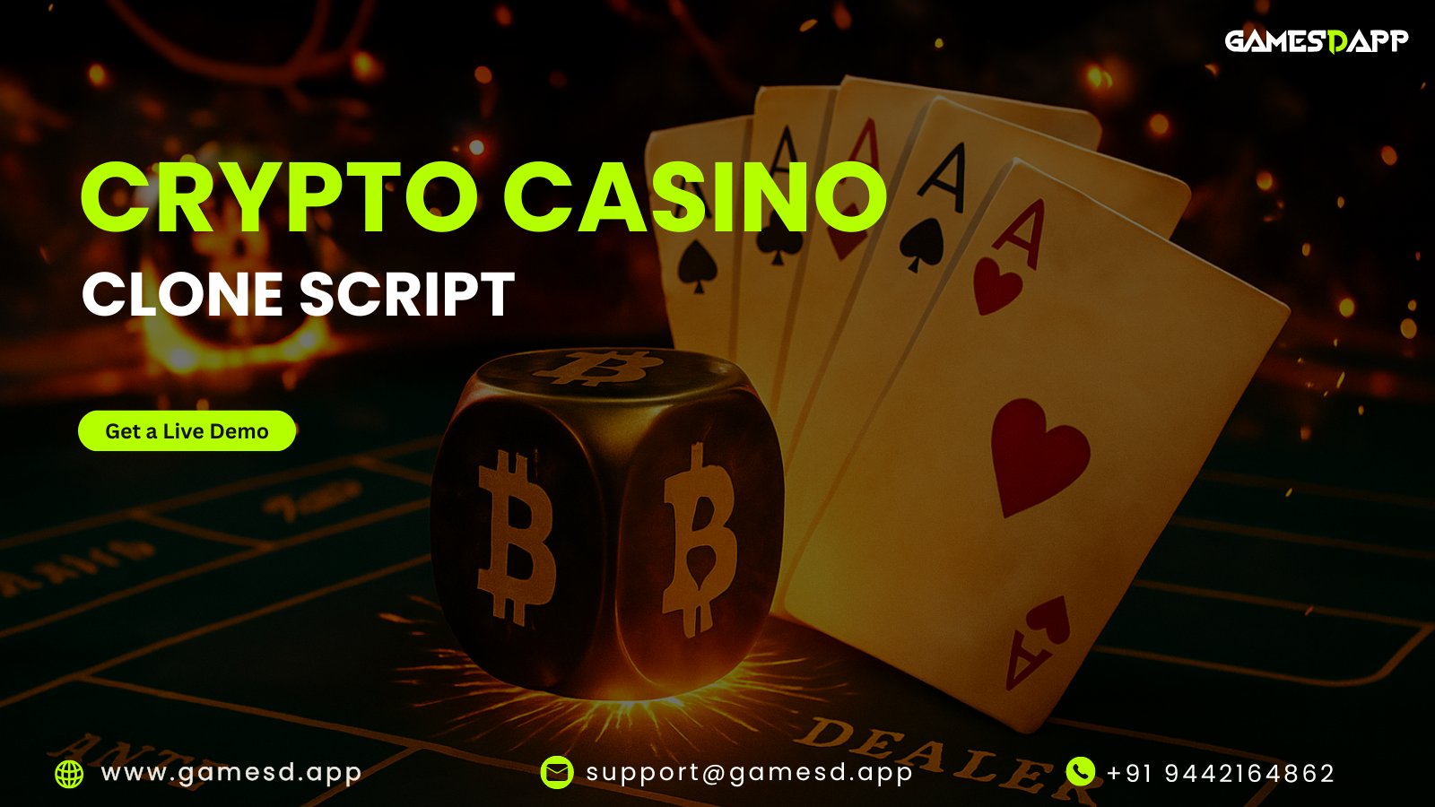 Build a Blockchain-Powered Casino Fast with a Clone Script