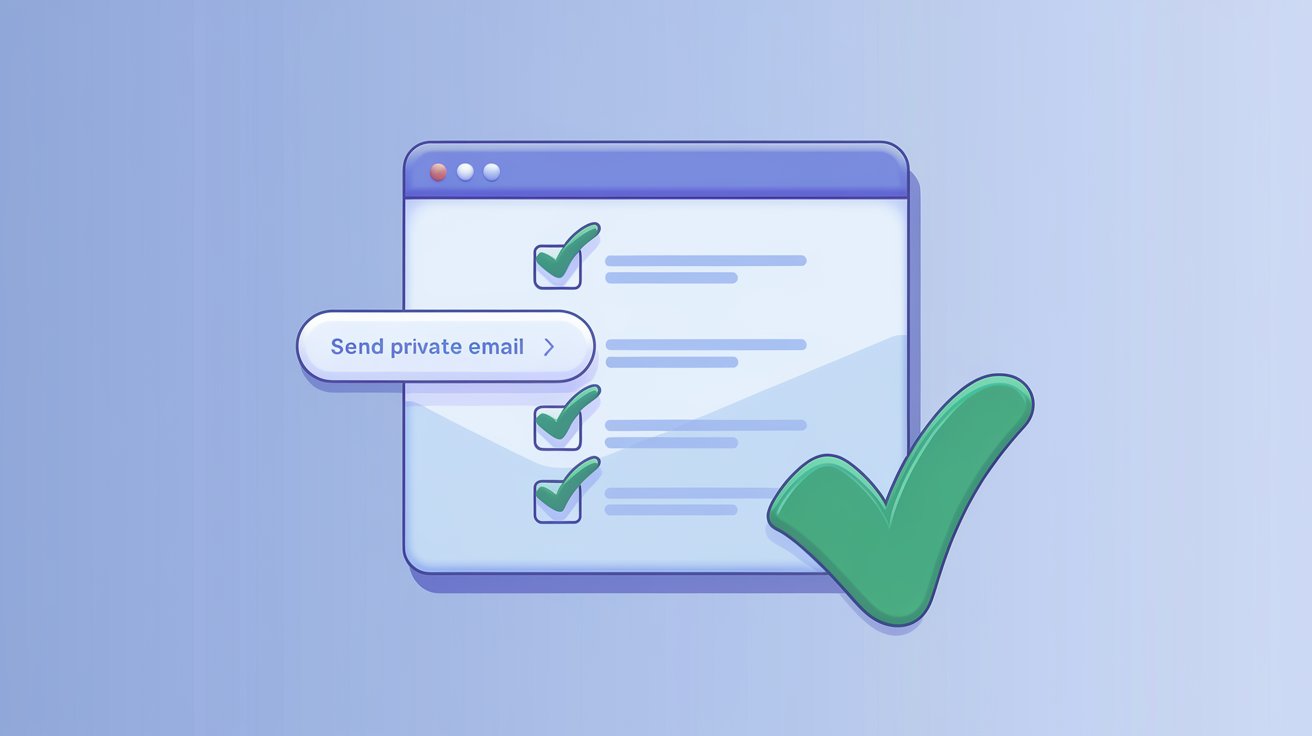 How to Enhance Privacy of Your Emails: Checklist