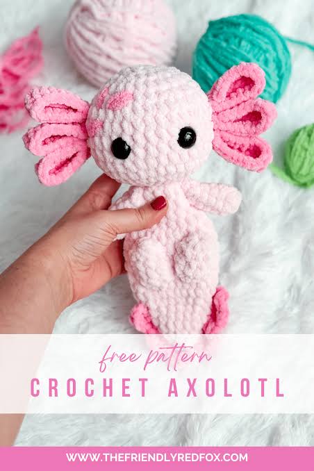 Free Axolotl Crochet Pattern: Cute, Quirky, and Easy to Make