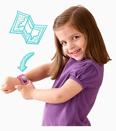 Child Safety GPS Tracker Watch – Kidsnav