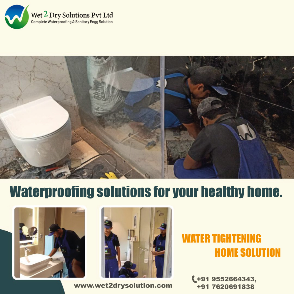 Stop Damp Walls with Expert Waterproofing Services in India